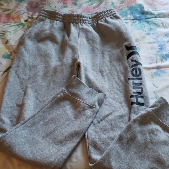 Hurley Kids Light Gray Joggers - Picture 1 of 5